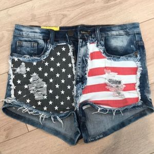 American Flag Shorts
